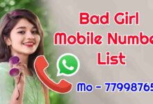 Bad Girl Whatsapp Number List | 100% Real Working Number