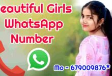 Beautiful Girls WhatsApp Numbers | 100% Real Girls Number