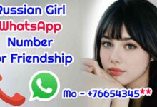 Russian Girl Whatsapp Number List For Friendship