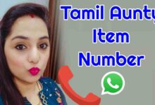 Tamil Aunty Items Number | 100+ Tamil Aunty WhatsApp Number