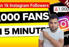 how to get 1k followers on instagram in 5 minutes